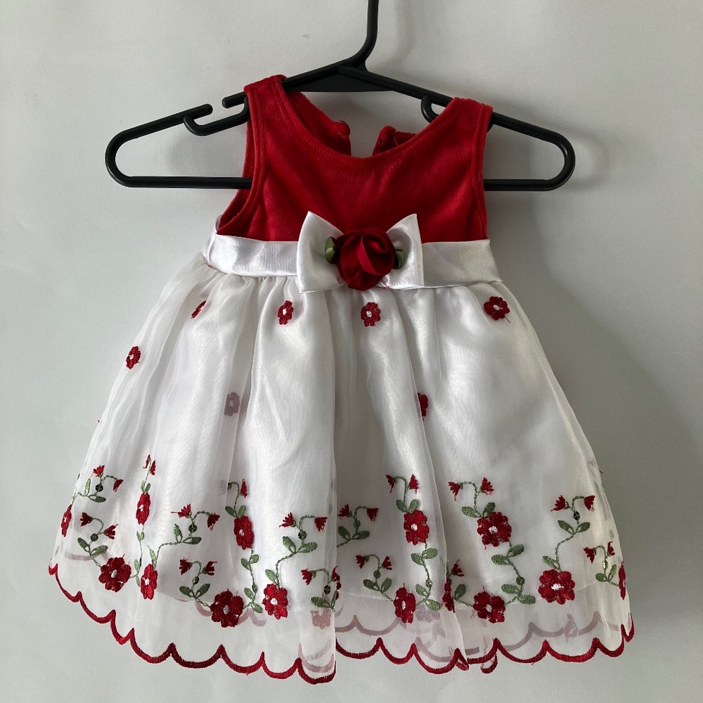 Dress. And shoes